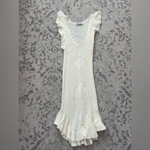 Free People Crochet Swim Coverup